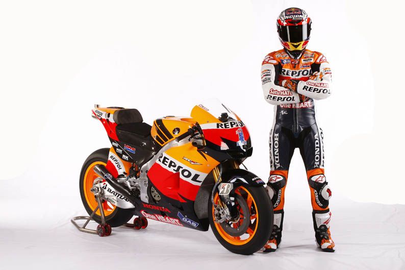 Casey Stoner. Honda. 2012