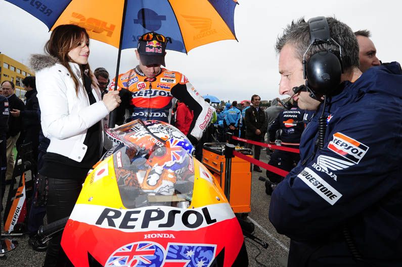 Casey Stoner. Honda. 2011