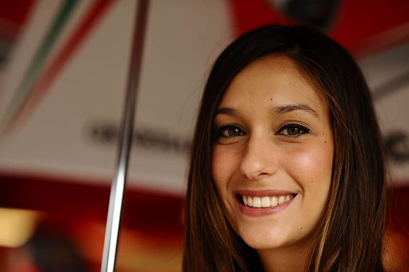 Las chicas del GP de Cataluña de MotoGP 2012