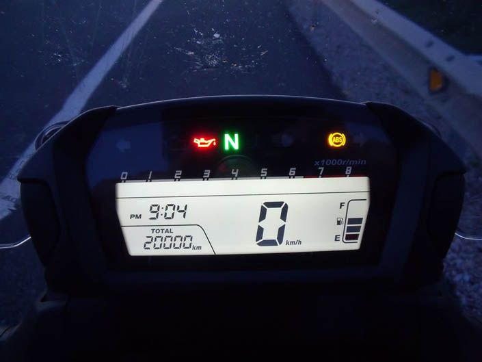 Honda NC700X: 25.000 kilómetros