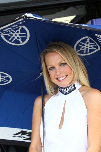 Las chicas del GP de Gran Bretaña de MotoGP 2012