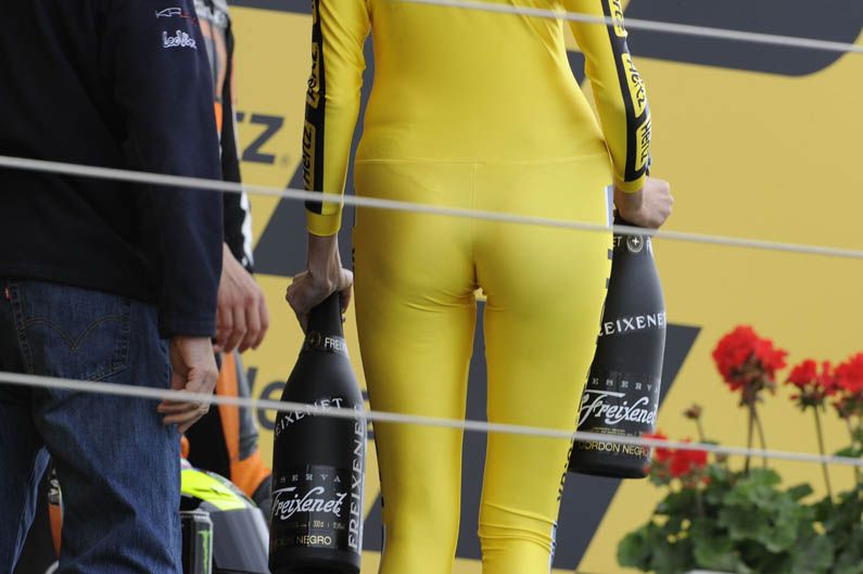 Las chicas del GP de Gran Bretaña de MotoGP 2012