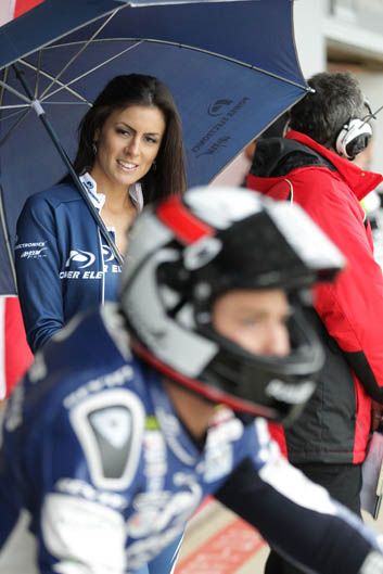 Las chicas del GP de Gran Bretaña de MotoGP 2012