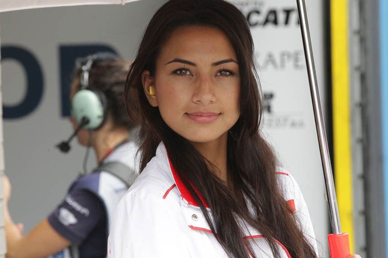 Las chicas del GP de Holanda de MotoGP 2012