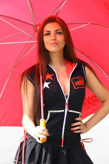Las chicas del GP de Holanda de MotoGP 2012
