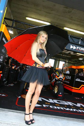 Las chicas del GP de Holanda de MotoGP 2012