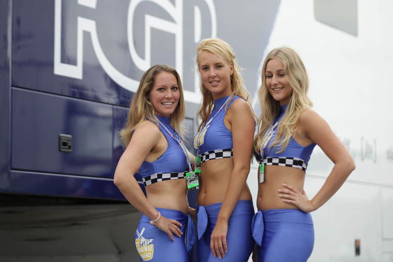 Las chicas del GP de Holanda de MotoGP 2012