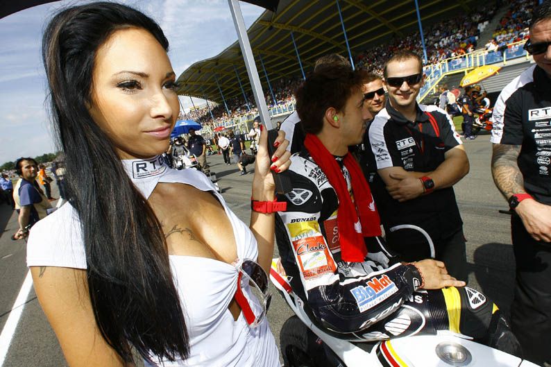 Las chicas del GP de Holanda de MotoGP 2012