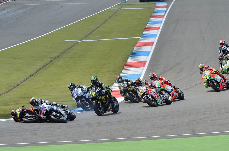 Jorge Lorenzo y Álvaro Bautista en Assen