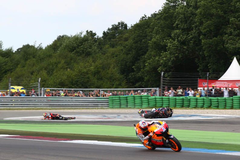 Jorge Lorenzo y Álvaro Bautista en Assen