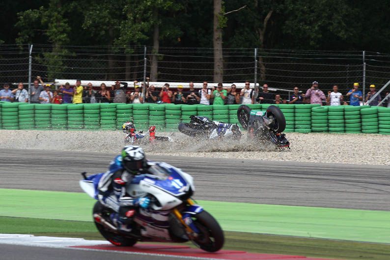 Jorge Lorenzo y Álvaro Bautista en Assen