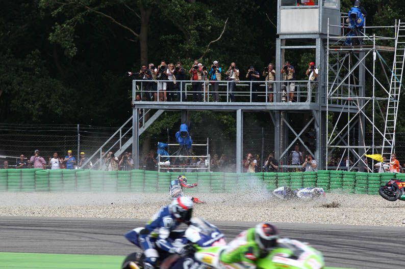 Jorge Lorenzo y Álvaro Bautista en Assen
