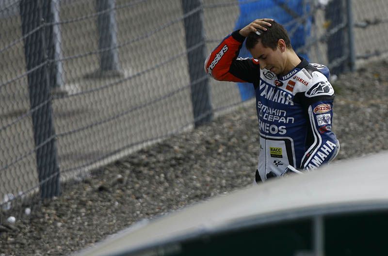 Jorge Lorenzo y Álvaro Bautista en Assen