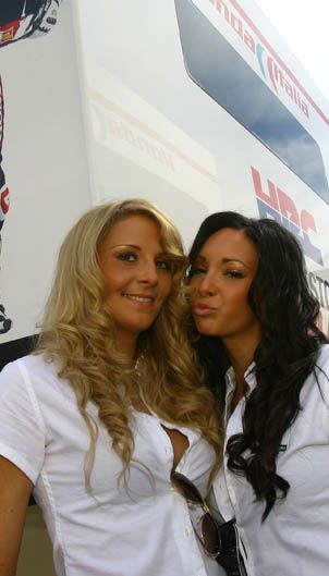 Las chicas del GP de Alemania de MotoGP 2012