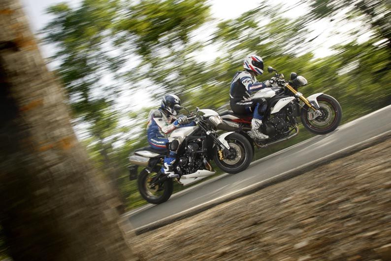 Triumph Street Triple R y Triumph Speed Triple R