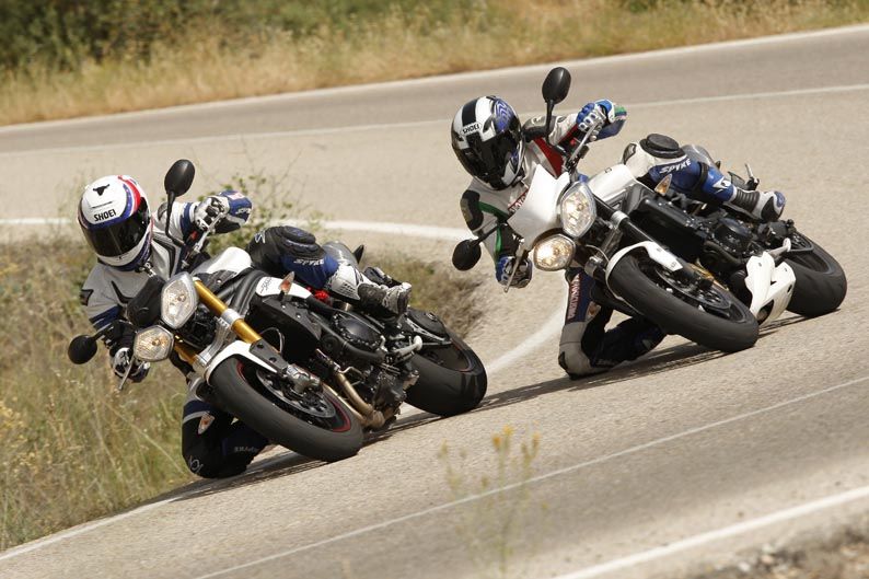 Triumph Street Triple R y Triumph Speed Triple R