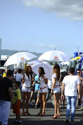 Las chicas del GP de Italia de MotoGP 2012