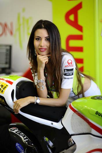 Las chicas del GP de Italia de MotoGP 2012