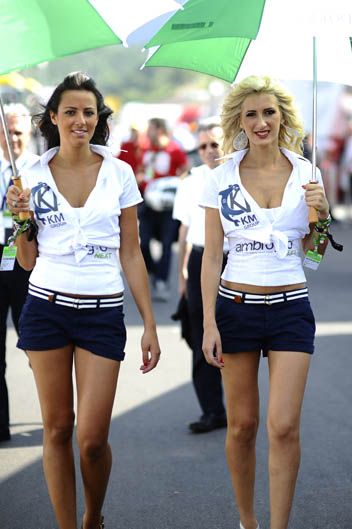 Las chicas del GP de Italia de MotoGP 2012
