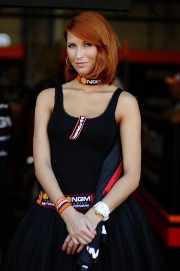 Las chicas del GP de Italia de MotoGP 2012