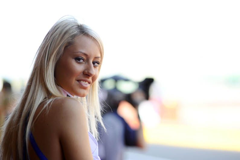 Las chicas del GP de Italia de MotoGP 2012