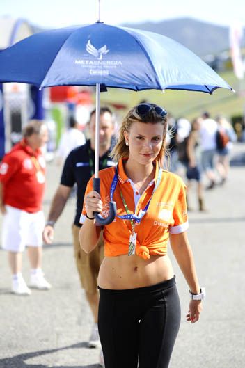 Las chicas del GP de Italia de MotoGP 2012
