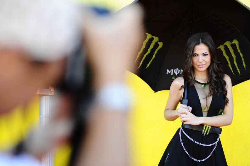 Las chicas del GP de Italia de MotoGP 2012
