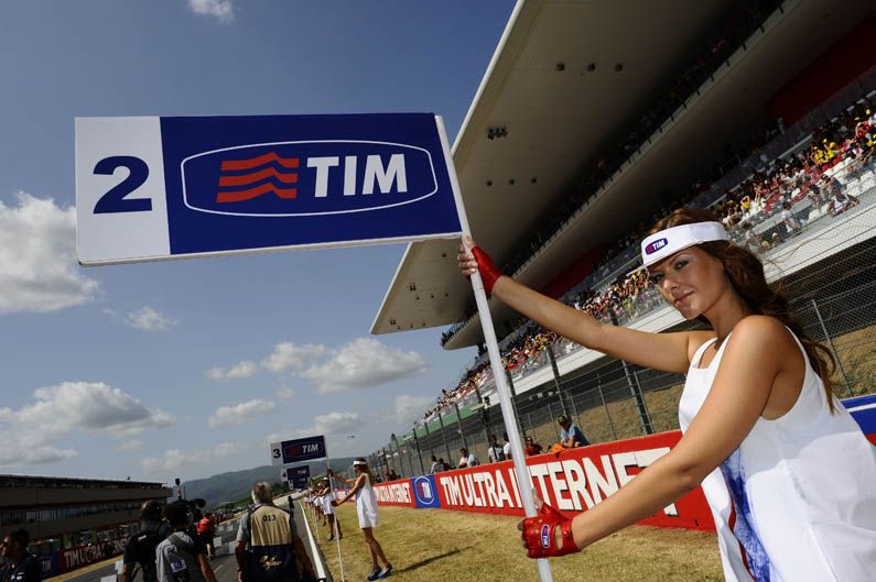 Las chicas del GP de Italia de MotoGP 2012