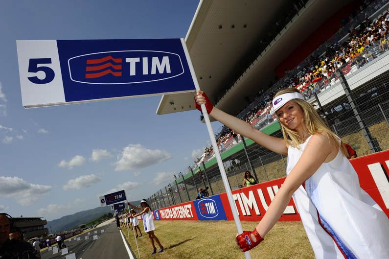 Las chicas del GP de Italia de MotoGP 2012