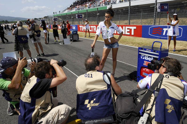 Las chicas del GP de Italia de MotoGP 2012