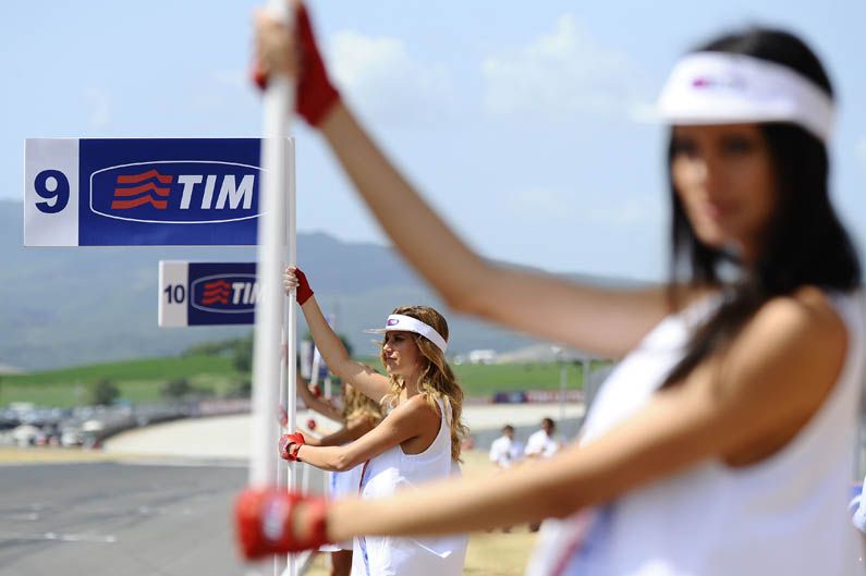 Las chicas del GP de Italia de MotoGP 2012