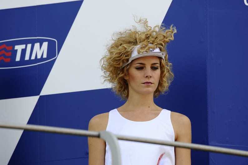 Las chicas del GP de Italia de MotoGP 2012