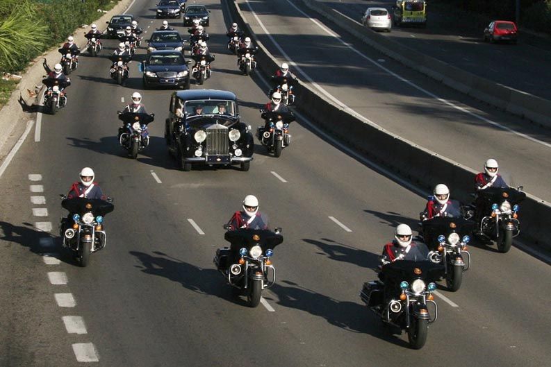 Motoristas Guardia Real