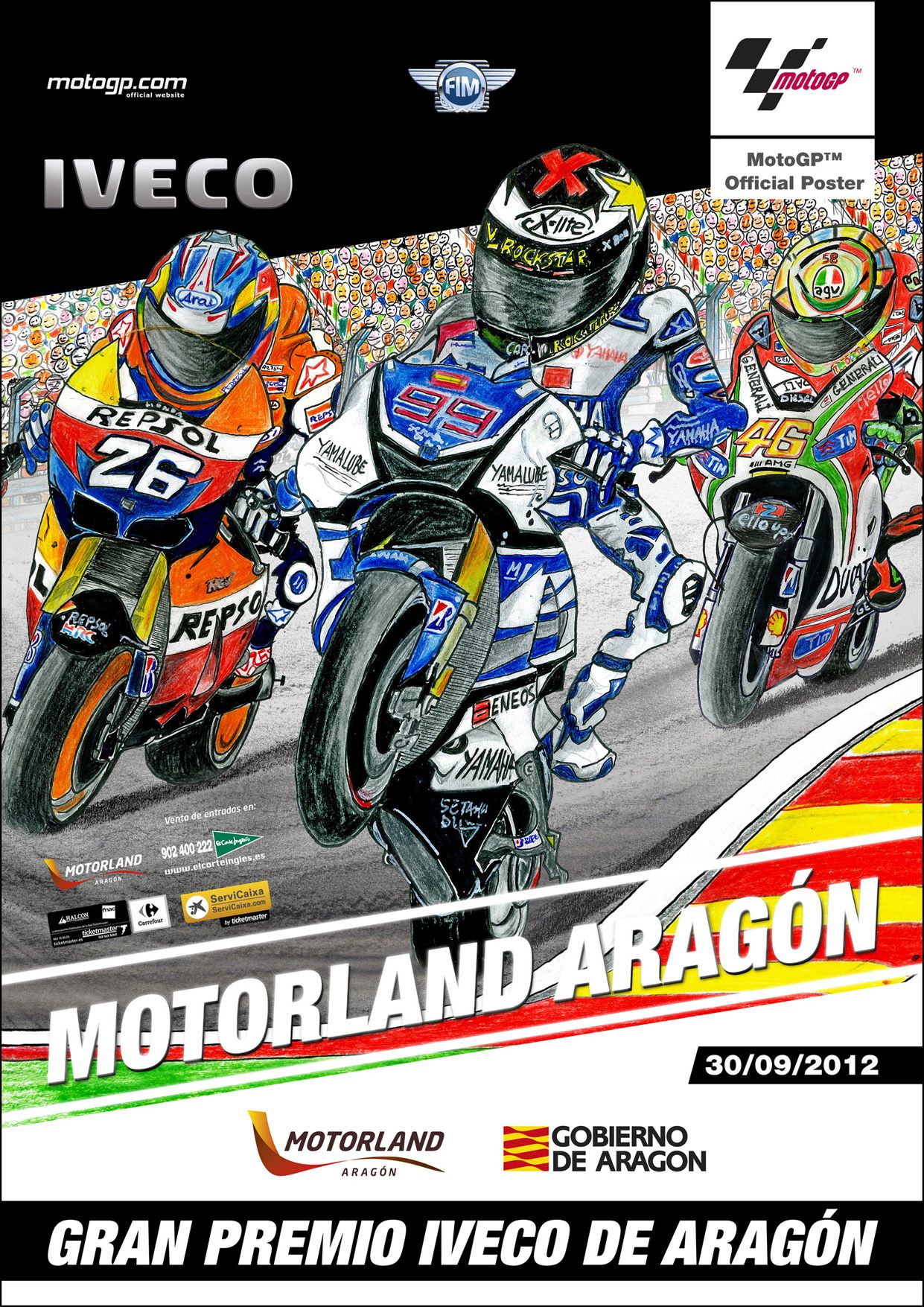 Cartel Promoción GP Aragón