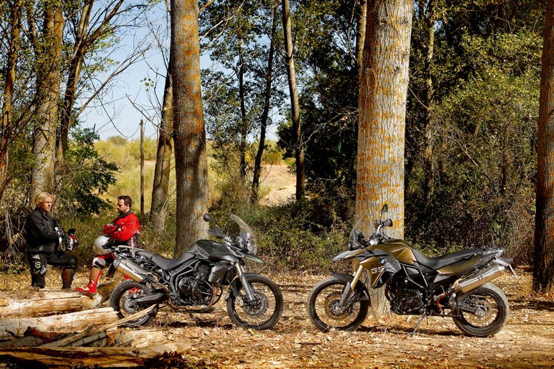 Comparativa Triumph Tiger 800 XC vs BMW F800GS