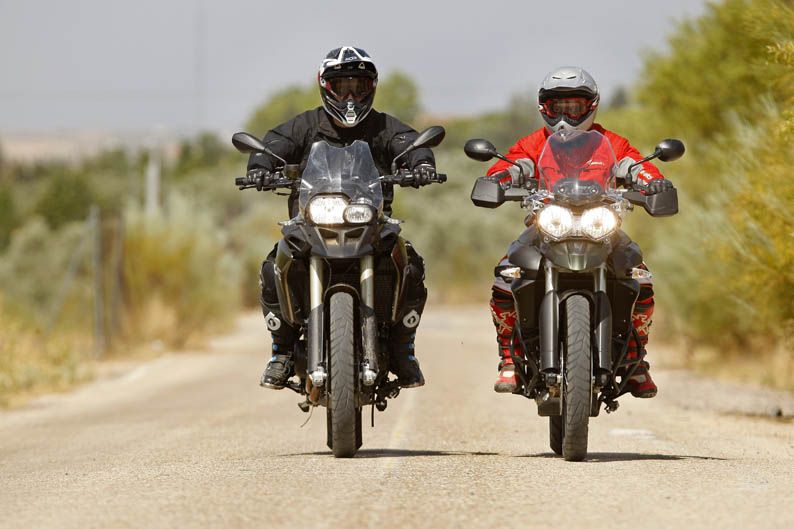 Comparativa Triumph Tiger 800 XC vs BMW F800GS