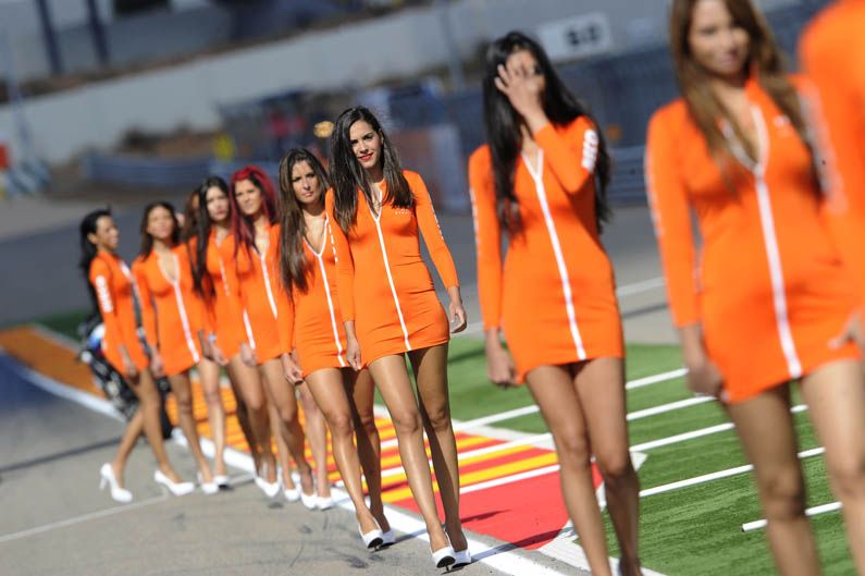 Las chicas del GP de Aragón