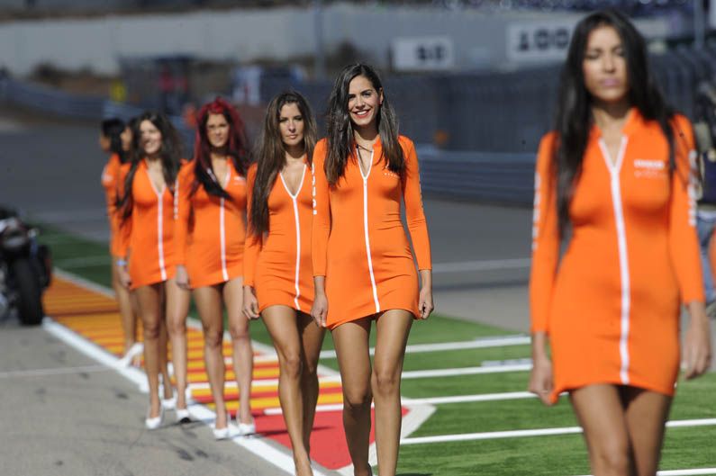 Las chicas del GP de Aragón