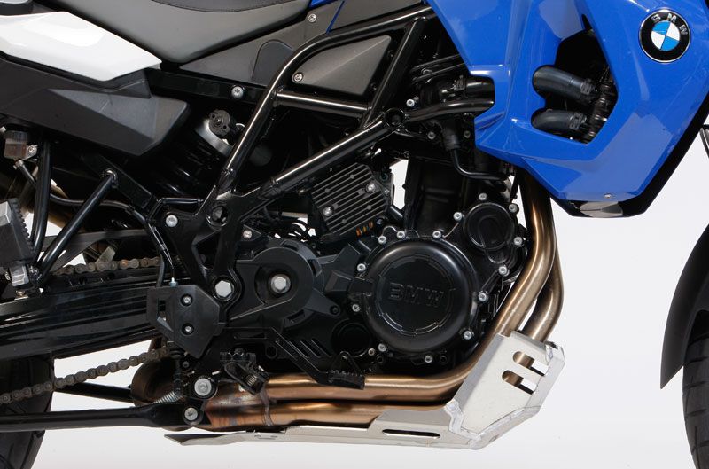 BMW F800GS Moto Verde
