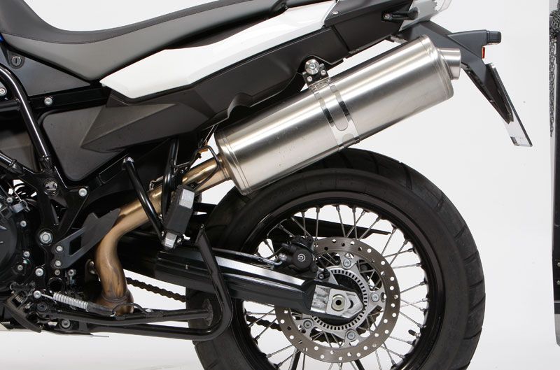 BMW F800GS Moto Verde