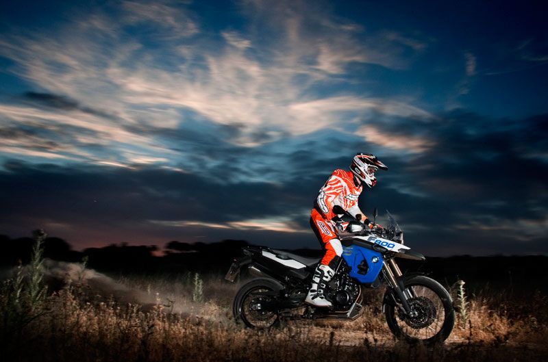 BMW F800GS Moto Verde
