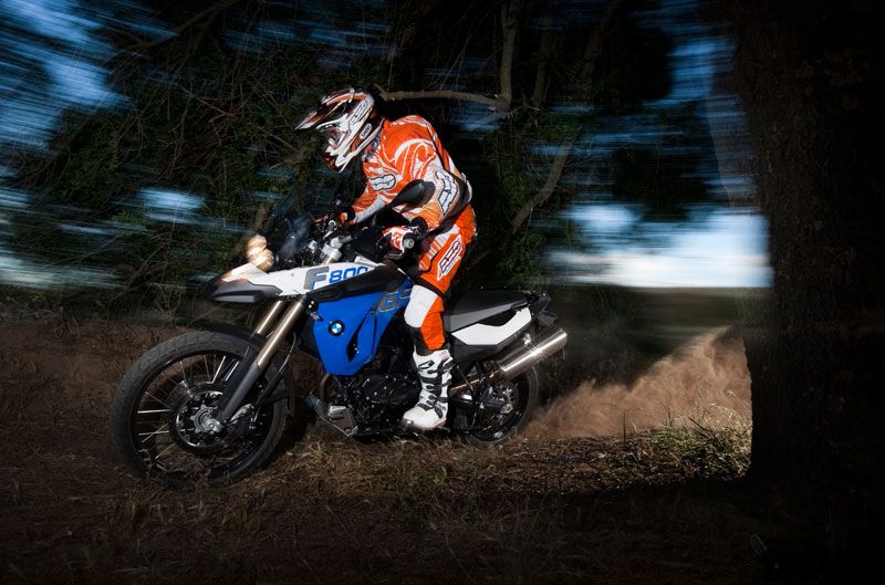 BMW F800GS Moto Verde