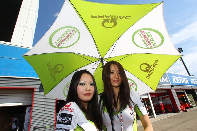 Chicas de MotoGP en Japón