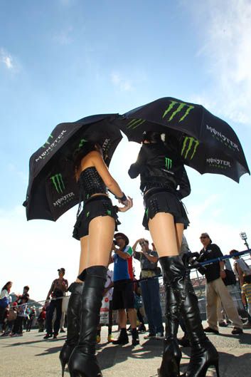 Chicas de MotoGP en Japón