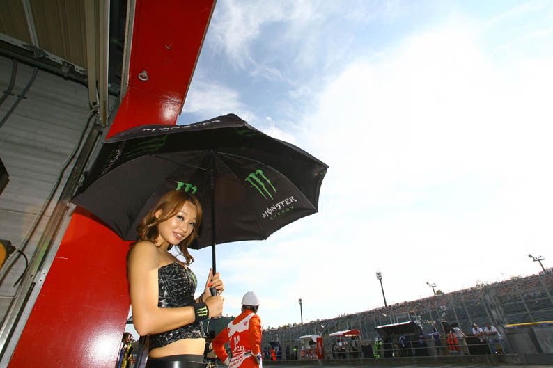 Chicas de MotoGP en Japón