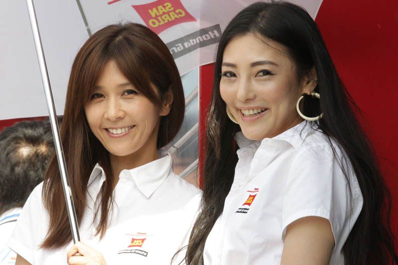 Chicas de MotoGP en Japón