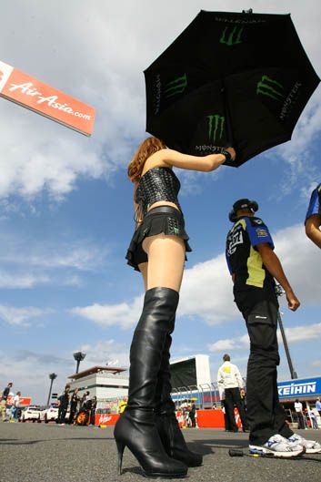 Chicas de MotoGP en Japón