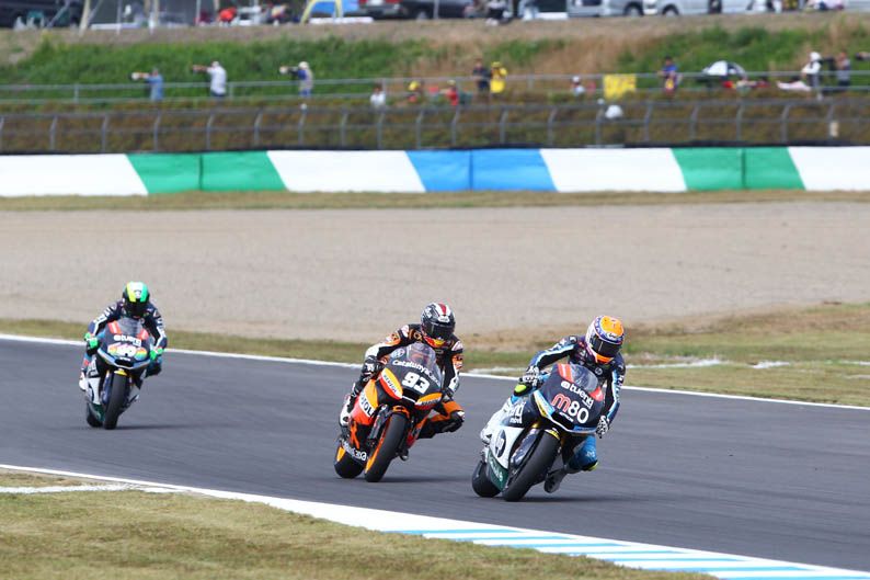 Rabat, Márquez y Espargaró