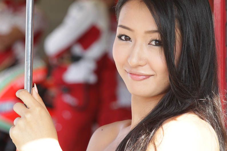 Chicas de MotoGP en Japón