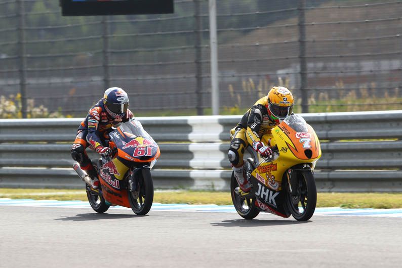 Efrén Vázquez en Moto3